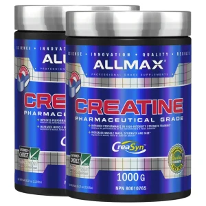 allmax creatine monohydrate 2 x 1000 grams / 200 servings *buy one get one 25% off $59.99, get one,$44.99