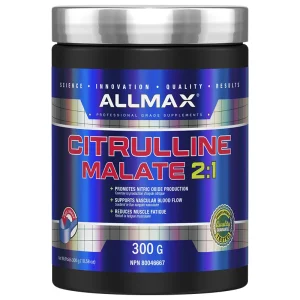 Home allmax l citrulline malate 2:1 300 grams / 150 servings