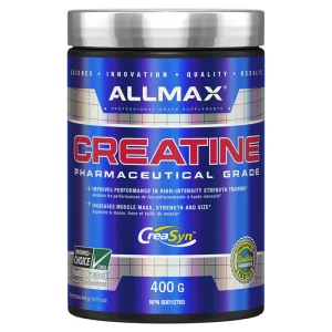 allmax creatine monohydrate 400 grams / 80 servings