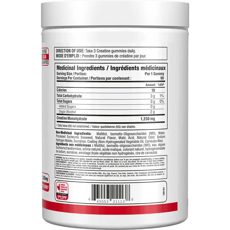 allmax creatine gummies 90 gummies / 30 servings *door crasher* allmax creatine gummies 90 gummies / 30 servings *door crasher*