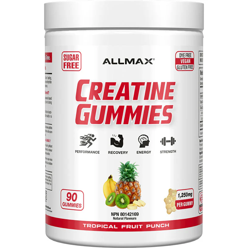 allmax creatine gummies 90 gummies / 30 servings *door crasher* allmax creatine gummies 90 gummies / 30 servings *door crasher*