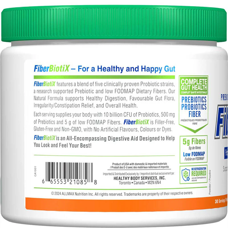 allmax fiberbiotix 189 207 grams / 30 servings *door crasher* allmax fiberbiotix 189 207 grams / 30 servings *door crasher*